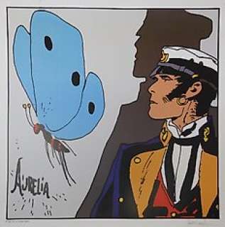 Pratt, Hugo - 1 Offset Print - Corto Maltese - Le papillon - 1990 | Catawiki