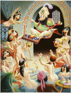 Carl Barks - The Caliph of Bagdad Painting Original Art (1978). No one drew ducks quite as well, or as - | Heritage