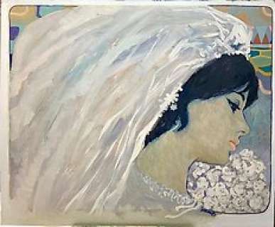 Fernández, Fernando - 1 peinture originale - Romance - The Bride - 1976 | Catawiki