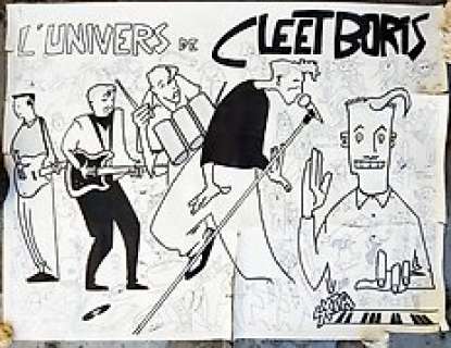 Boris, Cleet - 1 Original page - L’univers de Cleet Boris - 1983 | Catawiki