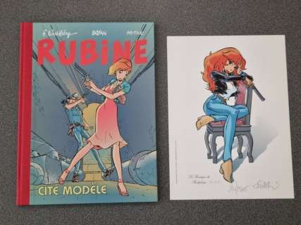 Rubine T9 - Cité Modèle + 2x dédicace - C - TT - 1 Album - Édition limitée - 2004 | Catawiki