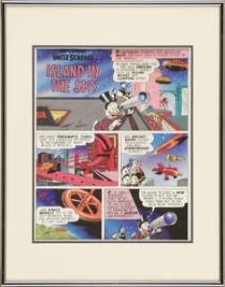 Peter Ledger and Carl Barks - Uncle Scrooge: His Life and Times, page 290 Original Art (Celestial Arts, 1981). -