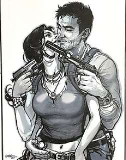 Unchartered #2 - Tony Harris - Original Prel. Cover ’Úncharted’ - 1 Bande dessinée originale - 2011 | Catawiki