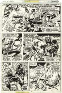Dave Cockrum and Dan Green - X-Men #107, page 22 Original Art (Marvel, 1977).  The last issue of Dave Cockrum’s - | Heritage