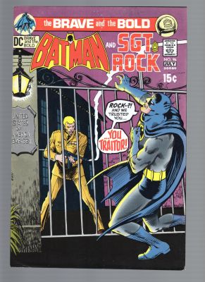 Brave and the Bold #96 Cover Proof Production Art Batman Jack Adler DC Sgt. Rock | Neat Stuff Vault