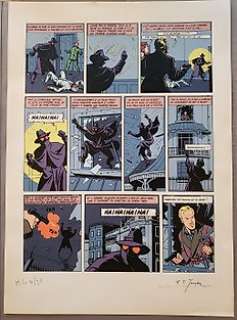 Jacobs, E.P. - 1 Silkscreen - Blake & Mortimer - La Marque Jaune | Catawiki