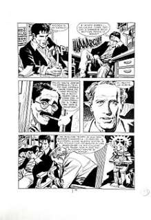 Freghieri, Giovanni - 1 Original page - Dylan Dog | Catawiki
