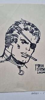 Jim Steranko - 1 Pencil drawing - Nick Fury Agent of SHIELD - 1995 | Catawiki