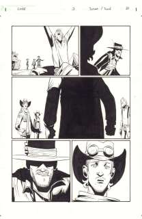 Jerome Opena, John Wycough | Lone #3 P.21 - Gunslingers - 2003 | Anthony’s Comic Book Art
