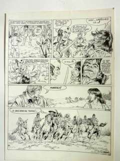 Legein, Pierre - 1 Original page - Dampierre T5 - Le Cortège maudit - 1995 | Catawiki