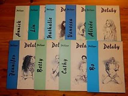 Delaby - 9 Portfolio’s - Shootfolio : Natalie, Jennifer, Vanessa, Cathy, Betty, Liu, Alizée e.a. - 9 Portefeuilles - EO - 2003 | Catawiki