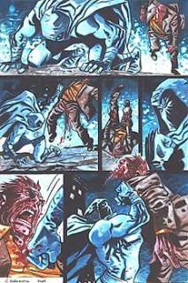 , Giancarlo Caracuzzo - 1 Original page - Moon Knight - Moon Knight, tavola originale a tempera - 2009 | Catawiki