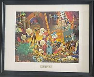 Carl Barks - An Embarrassment of Riches - Top image! | Catawiki