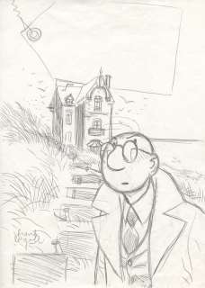 Le Gall | Théodore Poussin, illustration Ã  la mine de… | Millon