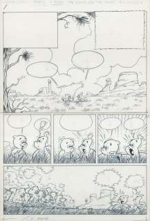 Coriginal Comic Art Drawn For the German Magazine "Yps" Available | KIPKA PRODUKTION (Josep Pareja): Gespenster… | Galerie Laqua