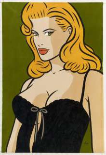 Walter Minus | Eléonore: vous pouvez m’embrasserâ€¦ Illustration Ã  l’encre | Cornette de St Cyr