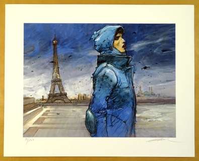 Bilal, Enki - 1 Estampe Pigmentaire - La tour penchée | Catawiki