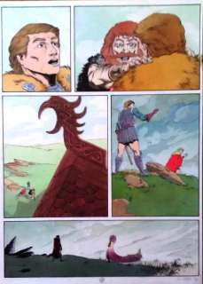 Charles Vess | Charles Vess - Raven Banner Page | ComicArtFans Classifieds