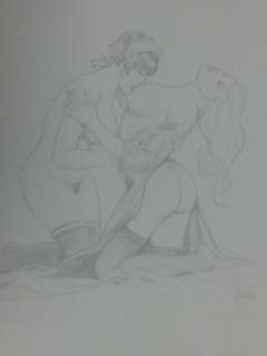 Frollo, Leone - 1 Original drawing - Lesbo | Catawiki