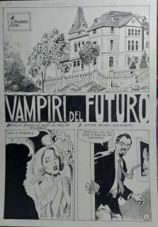 Zip - Storia completa - “Vampiri dal Futuro" - 16 Planches originales - 1987 | Catawiki