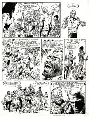 Dany | Histoire sans héros, planche originale à l’encre de chine. | Septimus