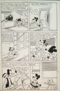 Bramante, Onofrio (Brahms) - 1 Original page - Topolino - n. 334 - L’esperimento Neutronius - I TL 334-BP - 1962 | Catawiki