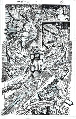 Jake Smith | Godzilla: War For Humanity - #5 Page 6 | Kinetic Collectibles