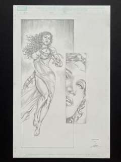 Choi Michael - 1 Original drawing - Zephyr - Verbündete und Geliebte von Thor | Catawiki