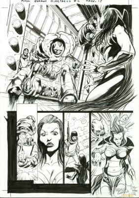 Manuel García | Flash Gordon Quarterly #4 page 15 | Manuel García