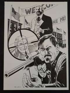 Civitelli, Fabio - 1 Original drawing - Intrigo a Santa Fe - 1994 | Catawiki