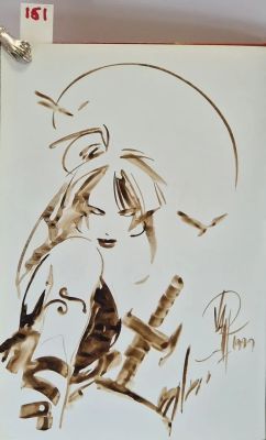 Lot 151 - Dédicace : Varanda : La Geste des Chevaliers Dragons "Jaïna" E.O.… | misc / divers