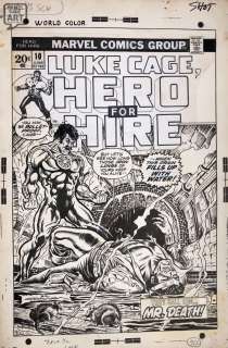Billy Graham - Luke Cage - Hero For Hire 10 Cover