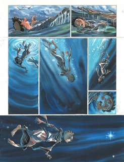 Planche originale 2 de La Forêt tome 3 A Vida y a muerte par Tiburce OGER