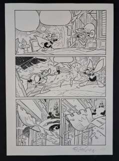 Freccero, Andrea - 1 Original preliminary page - Paperinik e il Raggio Sfortunatore - 2019 | Catawiki