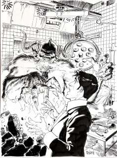 Bruno Brindisi - Original illustration for Dylan Dog. Cm. 29,5x40. Ink. Signed