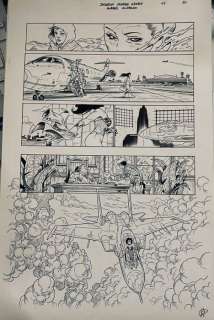 Andrés Guinaldo (Blue Lines) + Raül Fernández (Inker) - 1 Original page - Wonder Woman - Sensation Comics: Wonder Woman #41 Page 10 | Catawiki