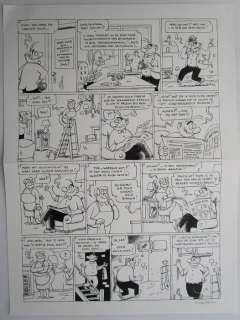 Luc Cromheecke - 1 Original page - Nero - De toet van Tut - 2020