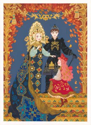 Aliocha Gouverneur | Illustration originale - La Reine des neiges | Daniel Maghen