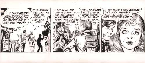 Leonard Starr | On Stage Daily Strip Art - 12/11/1974 | Anthony’s Comic Book Art