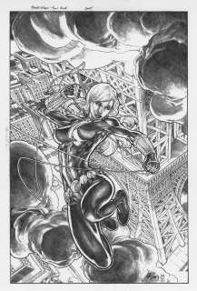 Michael Ryan - 2010 FEAR ITSELF #1 COVER – BLACK WIDOW!