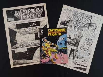 Corteggi, Pezzin - 2 Original page - L’Astronave Perduta | Catawiki