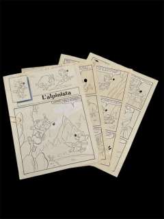 Del Principe, Nicola - 4 Original page - Lupo Gianni - Storia completa | Catawiki