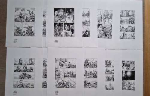 Fortunato, Alessio - 12 Original page - Lanciostory - Storia medioevale - completa | Catawiki