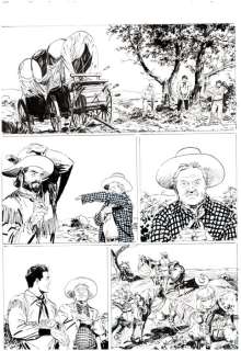 Brindisi, Bruno - 5 Original page - Tex Willer #45 - "Fort Phantom" - 2022 | Catawiki