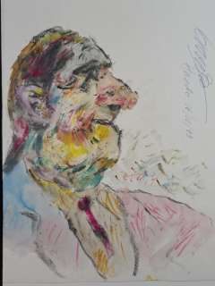 Breccia, Alberto - 1 Original colour drawing - Autoritratto | Catawiki