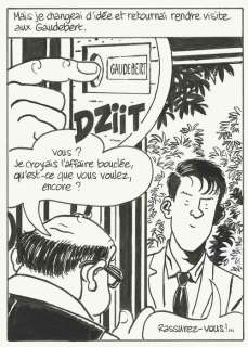 Ravard, François - 1 Original page - Nestor Burma T13 - Les rats de Montsouris - 2020 | Catawiki