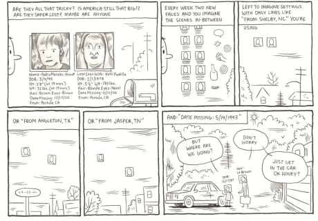 Kevin Huizenga - Glenn Ganges in "Lost and Found" - page 02, bottom half