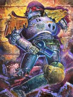 Benet, Manuel - 1 Original colour page - Judge Dredd - Mass Destruction | Catawiki