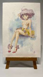 Zanella & Saras - 1 Original colour drawing - L’Incantevole Creamy - 2024 | Catawiki