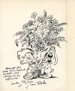 Roba | Boule et Bill, illustration Ã  l’encre de Chine… | Millon